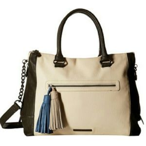 Steve Madden BSocial Satchel w Tassels Expandable